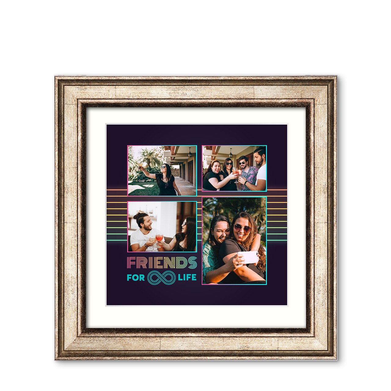 Squad Goals - Imperial Wood Frame with Photo Squad Goals - Imperial Wood Frame with Photo