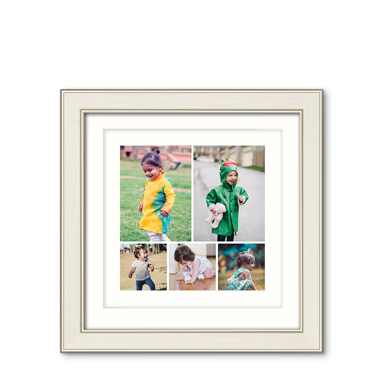 5-Photo Grid - Modern Vogue Frame with Photo 5-Photo Grid - Modern Vogue Frame with Photo