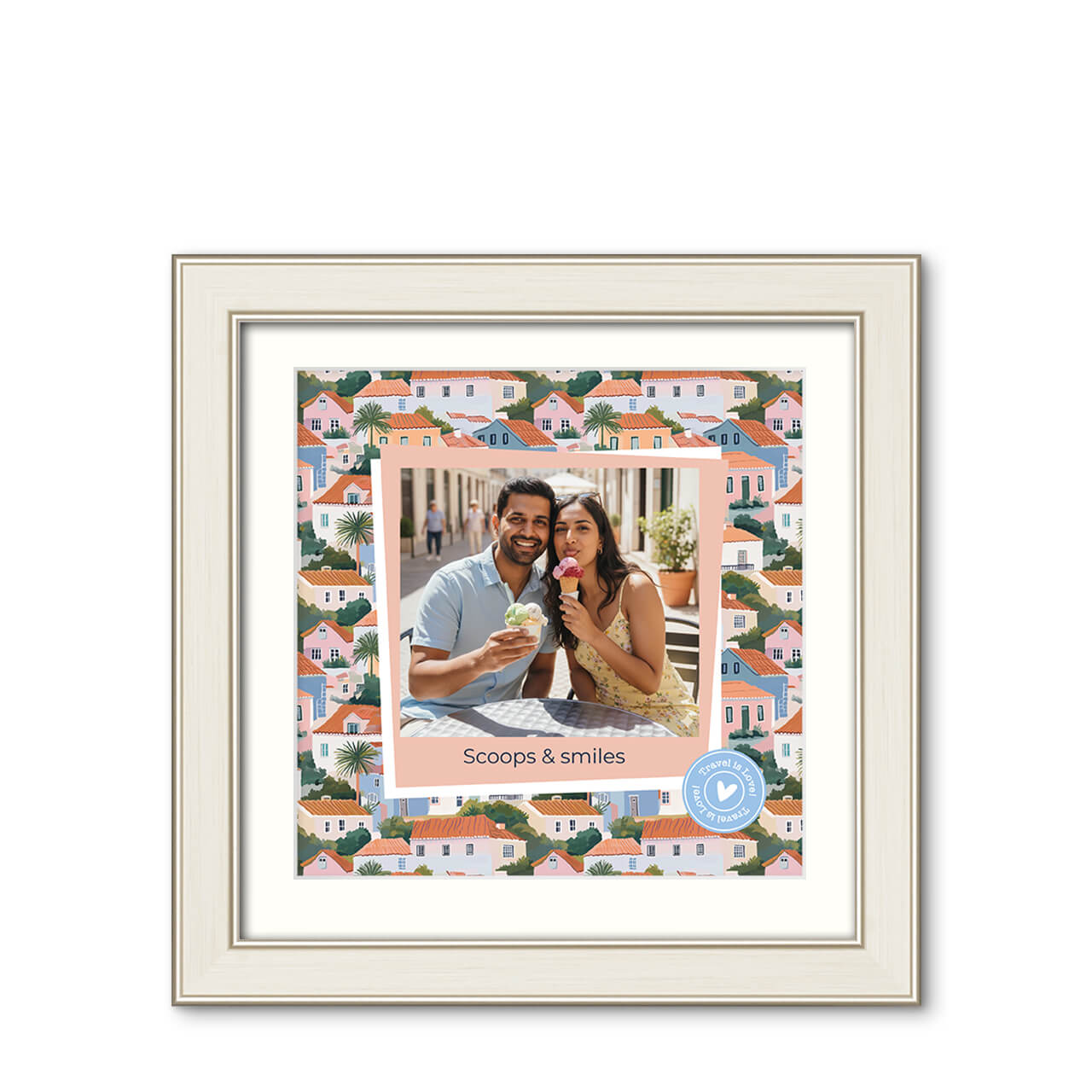 Bruised Passports - Modern Vogue Frame with Photo Bruised Passports - Modern Vogue Frame with Photo
