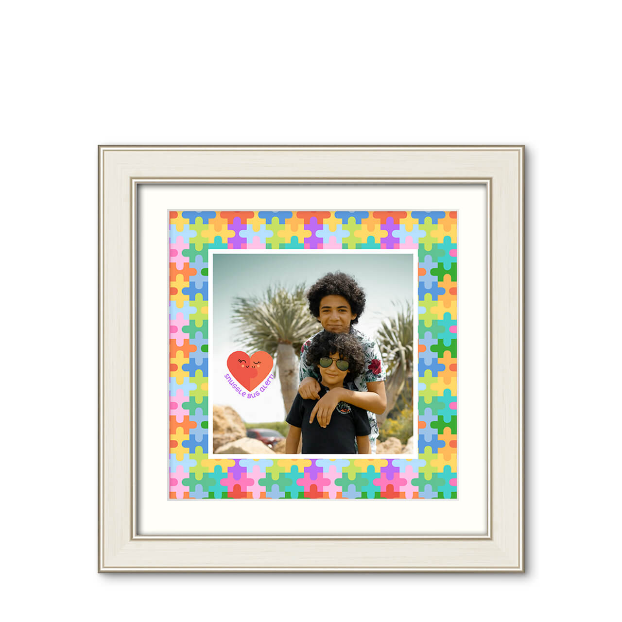Puzzle Pop - Modern Vogue Frame with Photo Puzzle Pop - Modern Vogue Frame with Photo