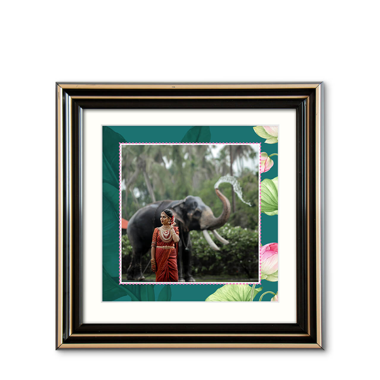 Eternal Bond - Modern Wood Frame with Photo Eternal Bond - Modern Wood Frame with Photo