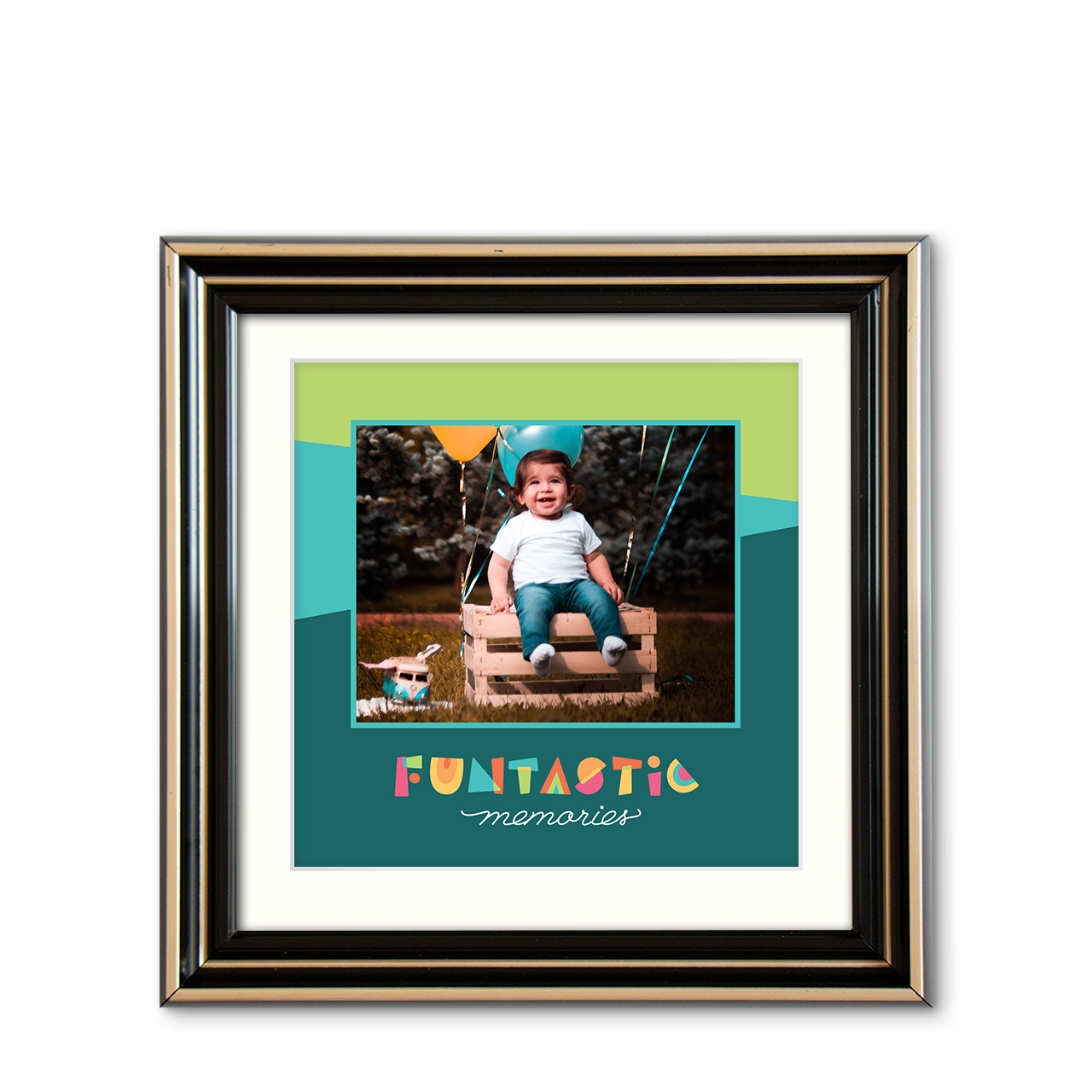 Funtastic Memories - Modern Wood Frame with Photo Funtastic Memories - Modern Wood Frame with Photo
