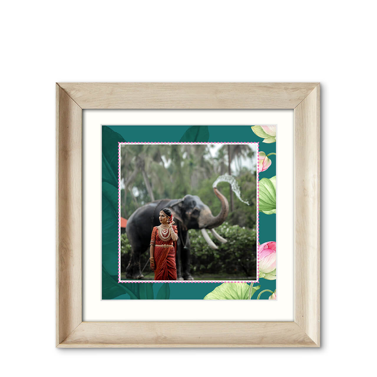 Eternal Bond - Natural Wood Frame with Photo Eternal Bond - Natural Wood Frame with Photo