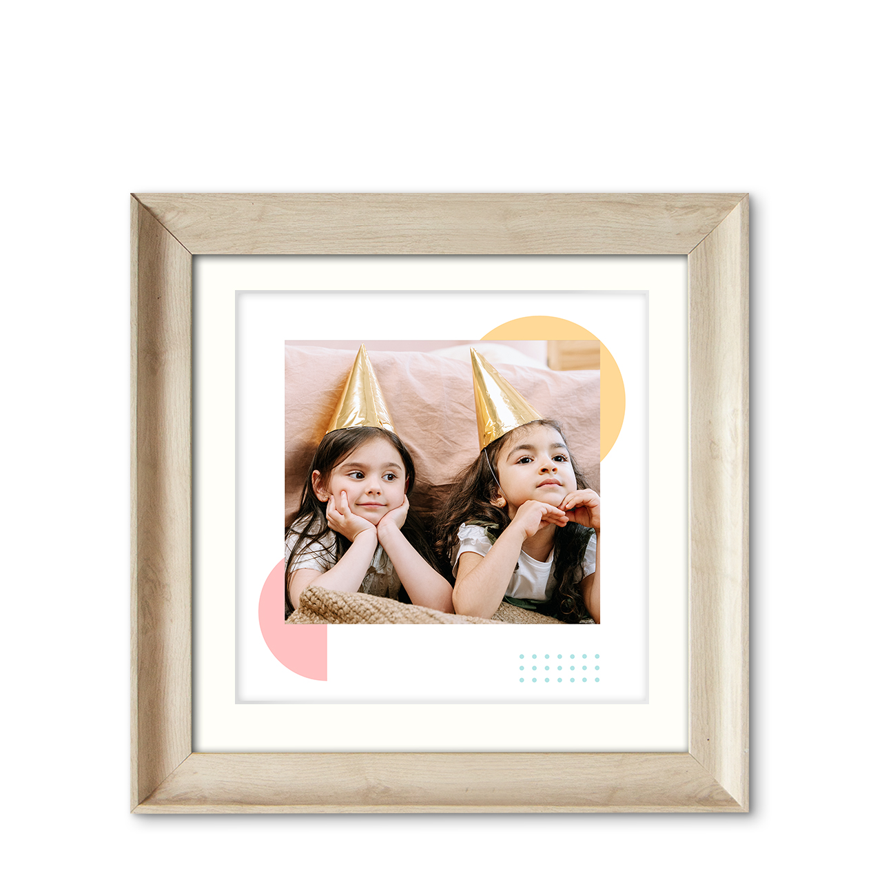 Joys Of Life - Natural Wood Frame with Photo Joys Of Life - Natural Wood Frame with Photo