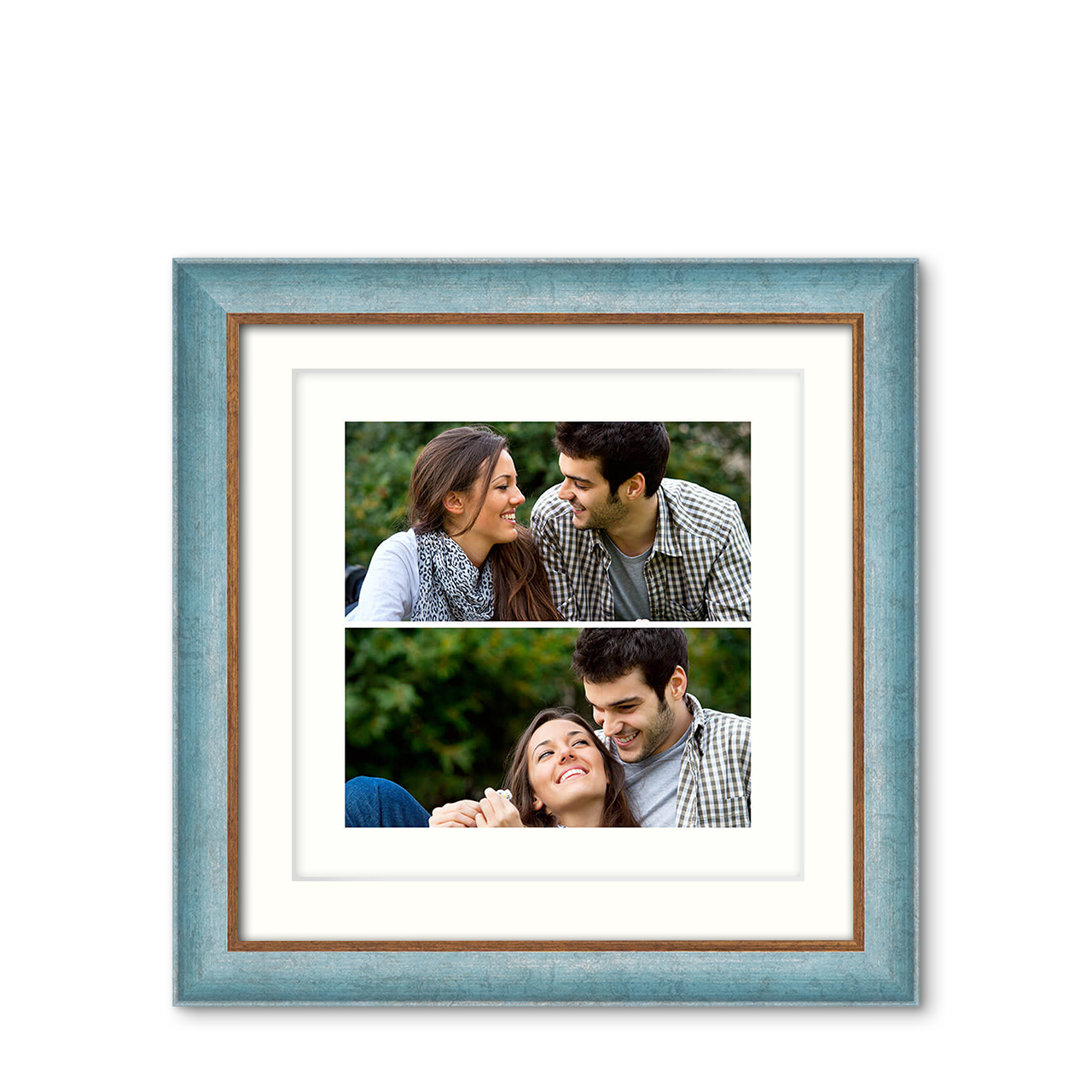 2-Photo Landscape - Urban Touch Frame with Photo 2-Photo Landscape - Urban Touch Frame with Photo
