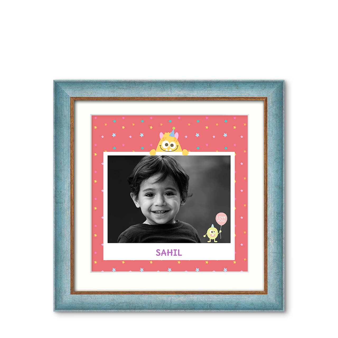 Monster Party - Urban Touch Frame with Photo Monster Party - Urban Touch Frame with Photo