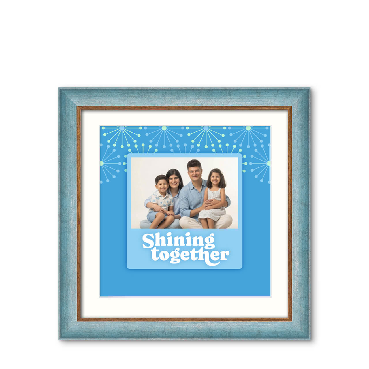 Shining Together - Urban Touch Frame with Photo Shining Together - Urban Touch Frame with Photo