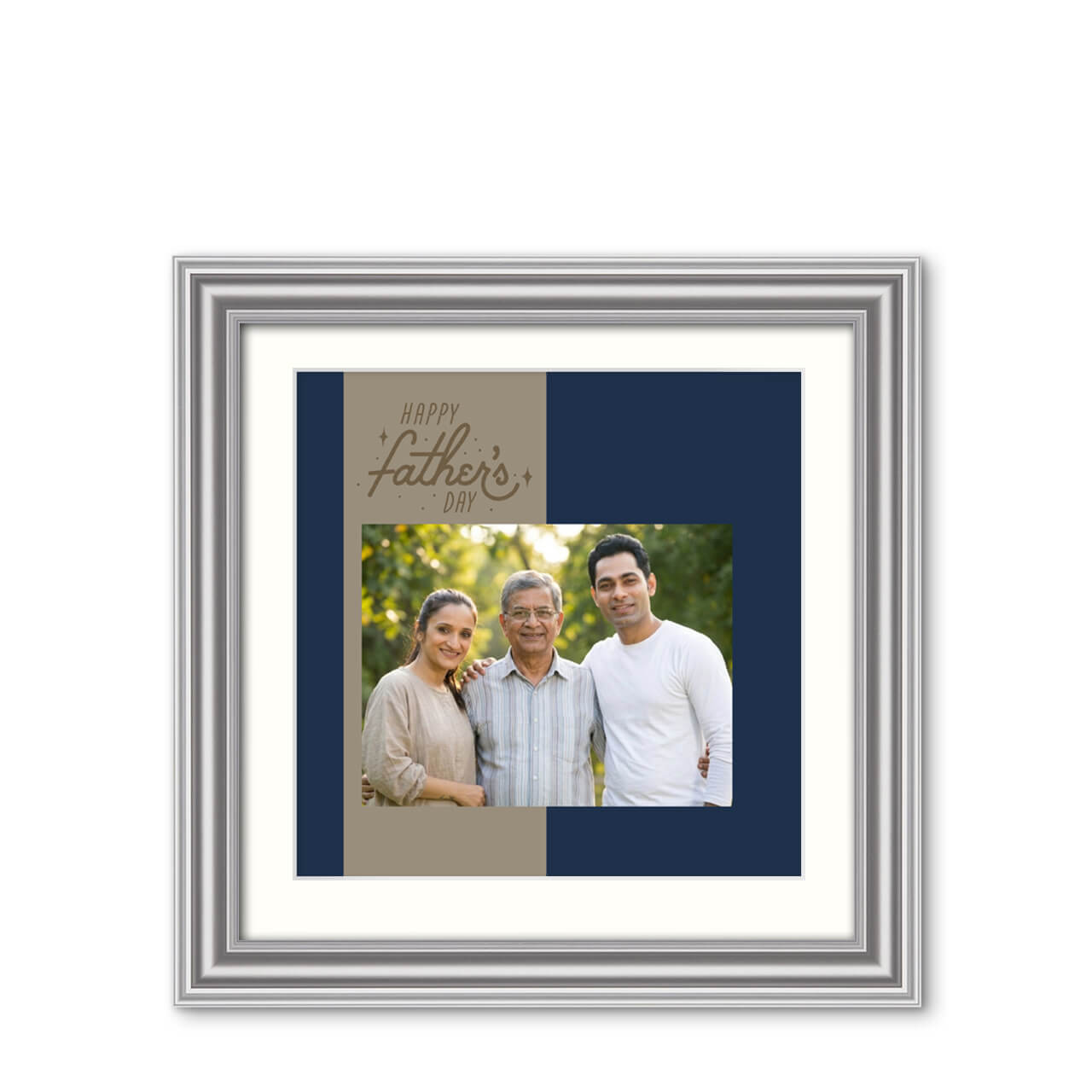 Fathers Day - Vintage Vibe Frame with Photo