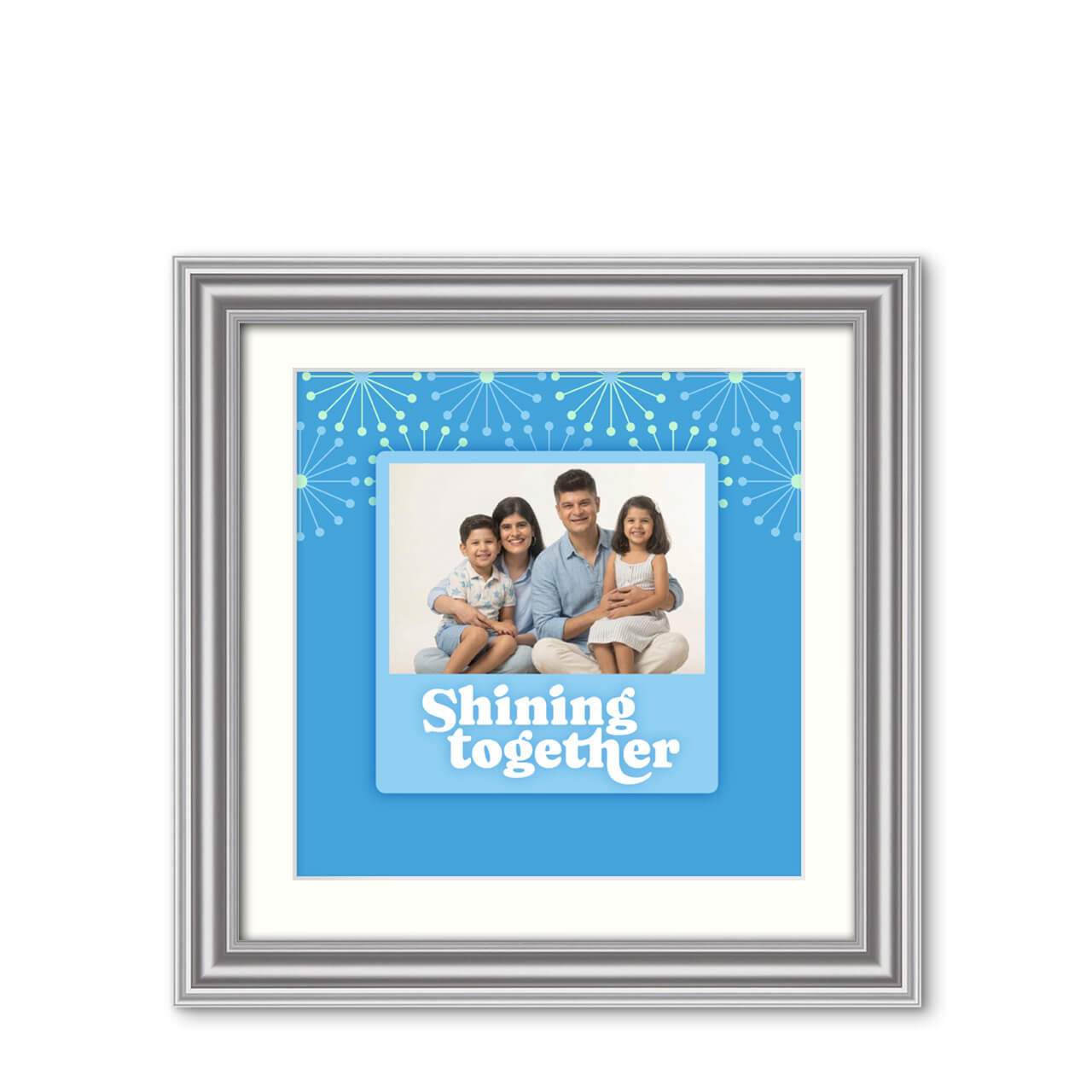 Shining Together - Vintage Vibe Frame with Photo
