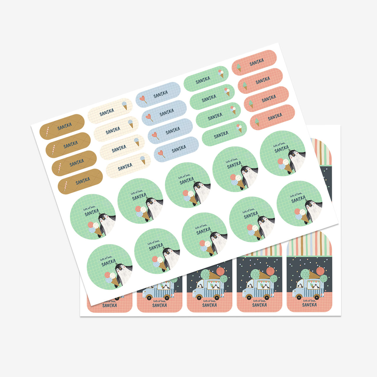 water-resistant-stickers-ice-cream-fun