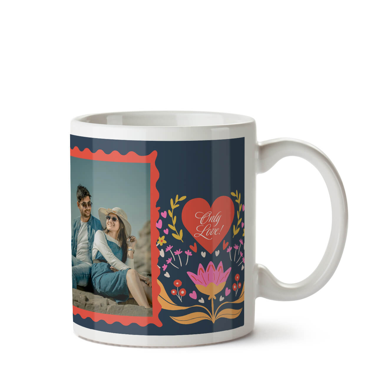 Love Blossoms - Coffee Mug (White) Love Blossoms - Coffee Mug (White)