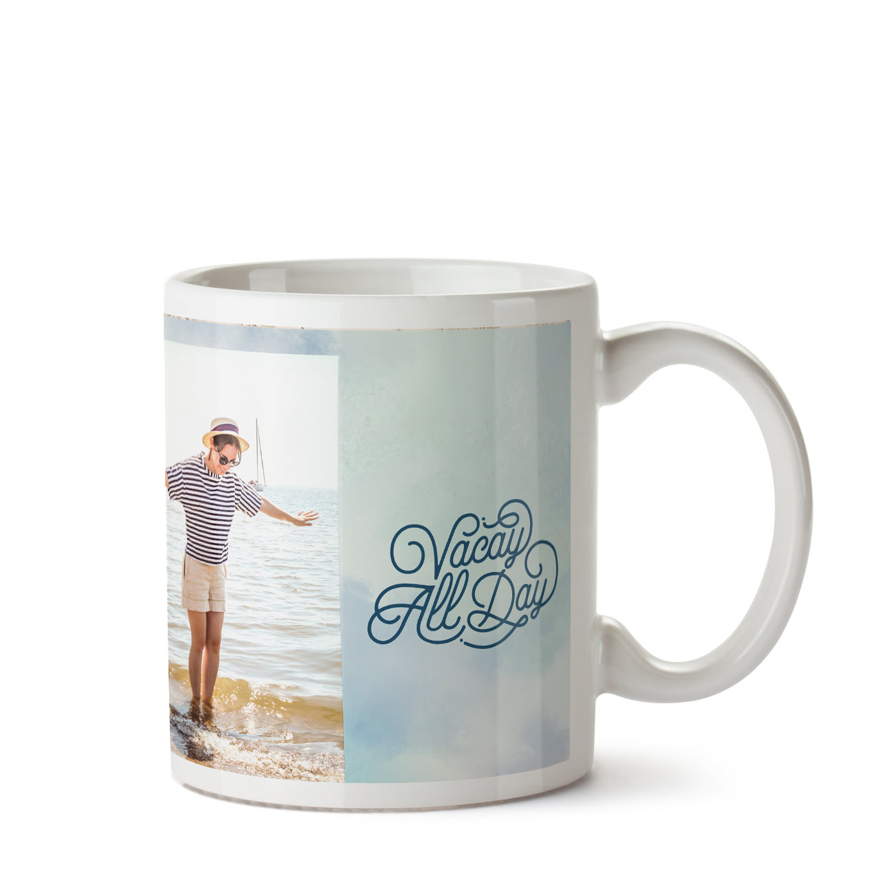 Vacay All Day - Coffee Mug (White) Vacay All Day - Coffee Mug (White)